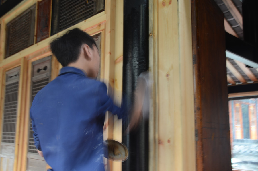 仿古建筑施工團隊（部分）